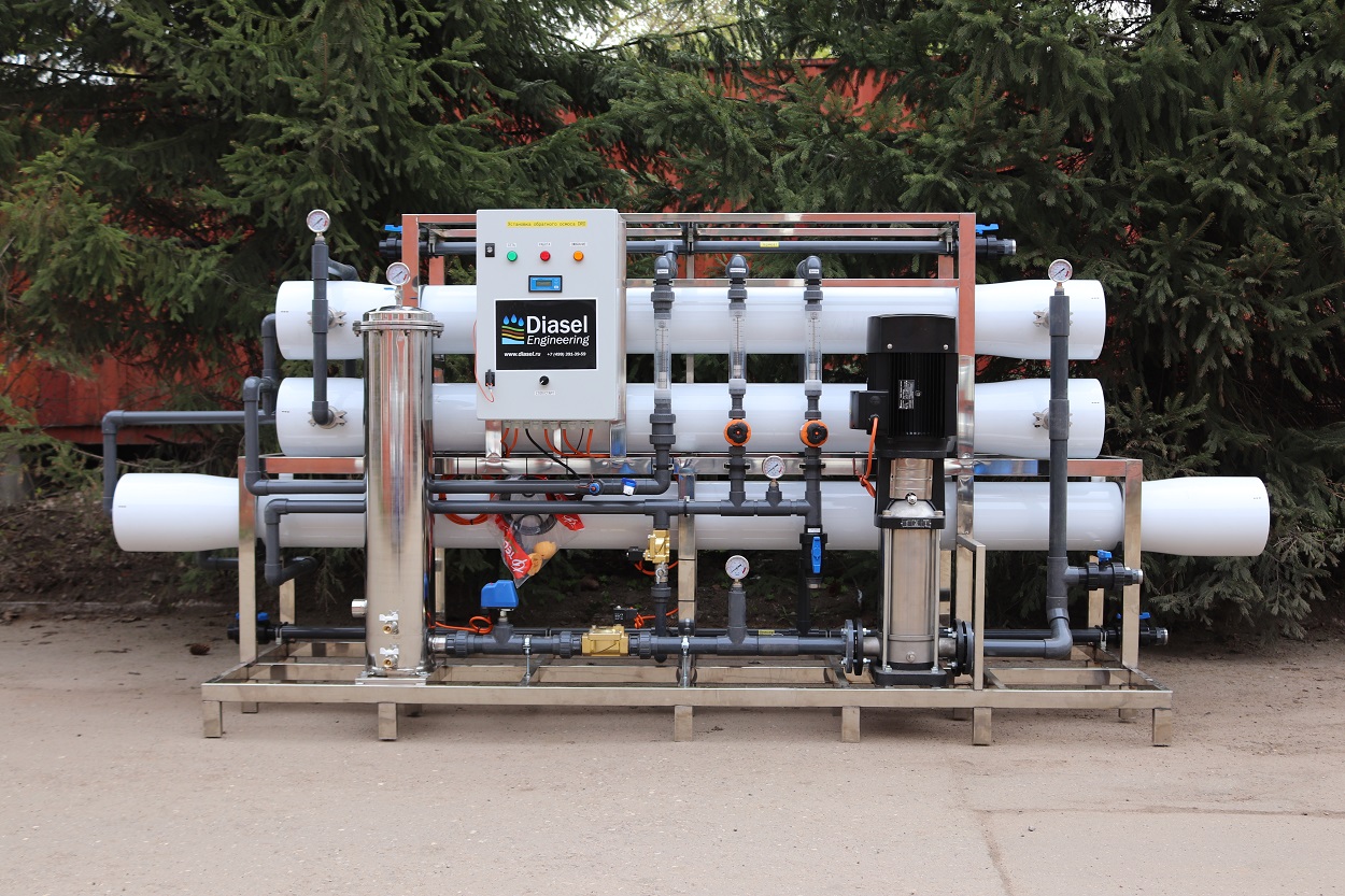Обратный осмос для очистки воды DRO-8040-7